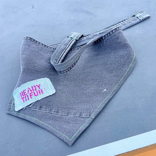 SLATE — Dog Bandana Size XL