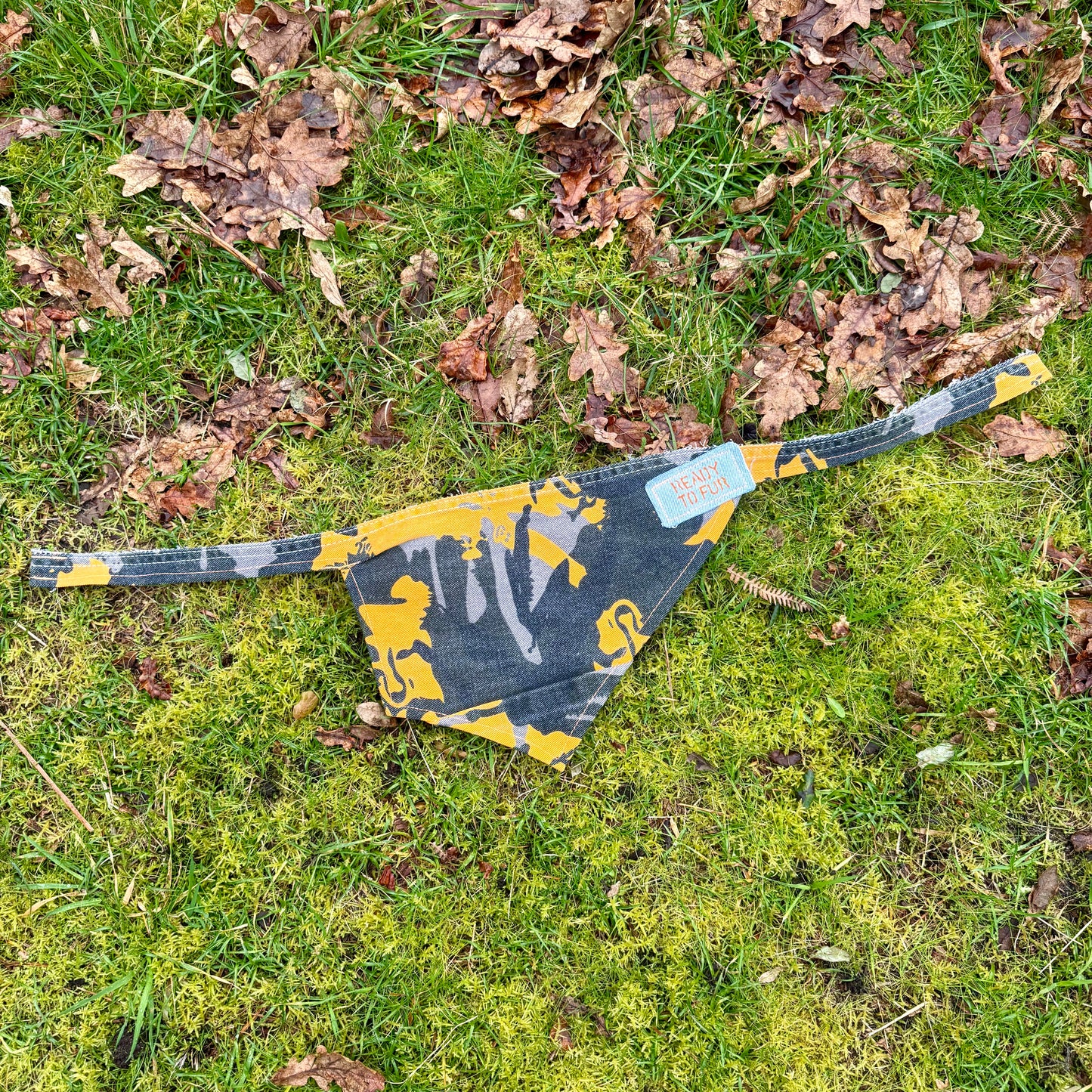 REBEL — Dog Bandana Size L