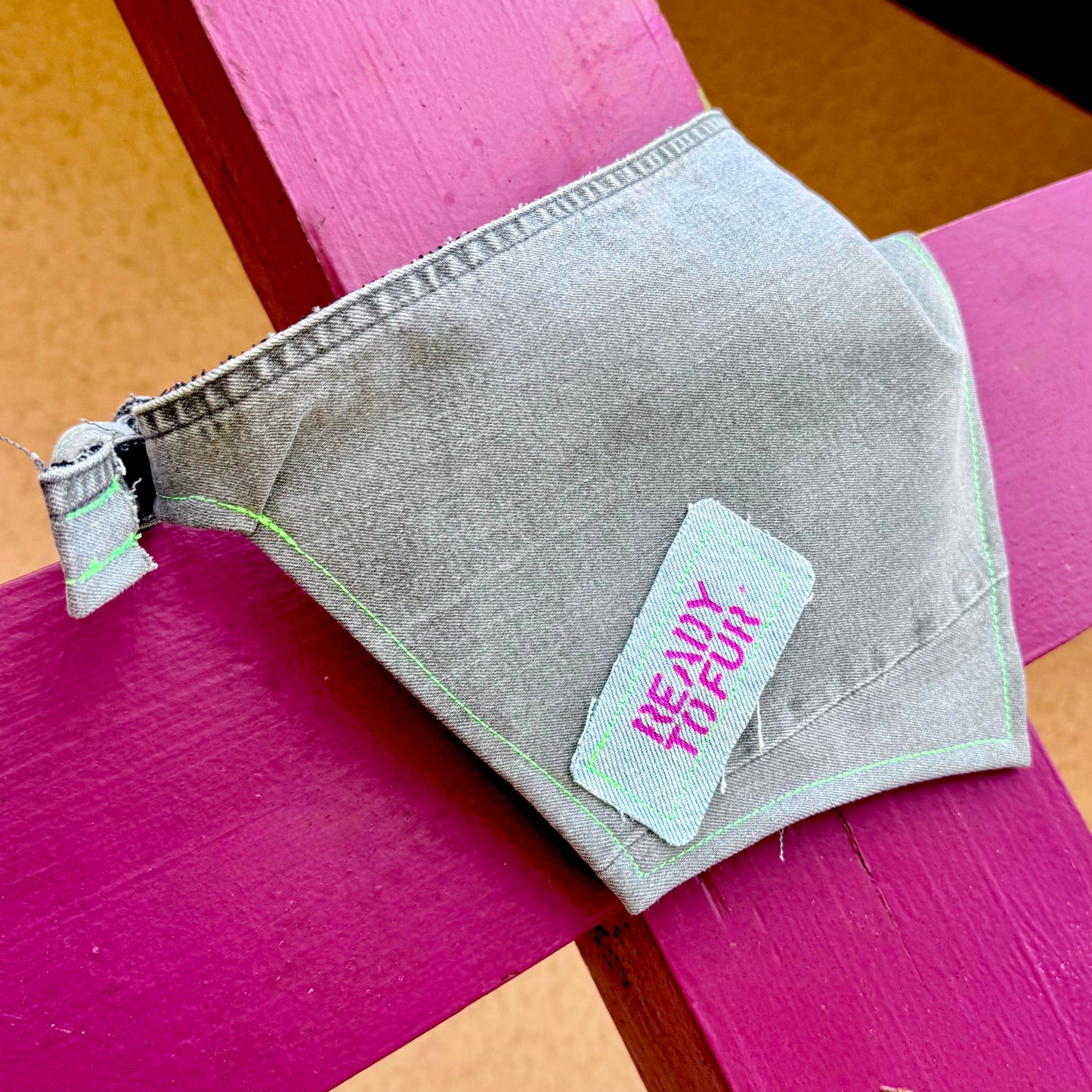 SLATE — Dog Bandana Size XL