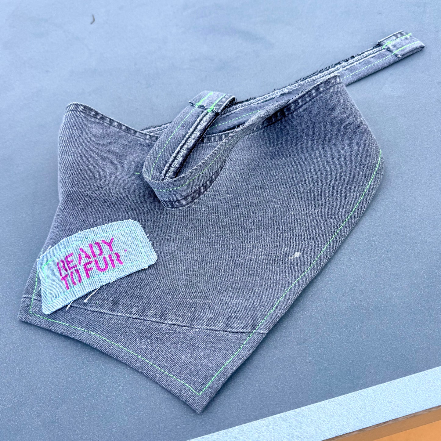 SLATE — Dog Bandana Size XL