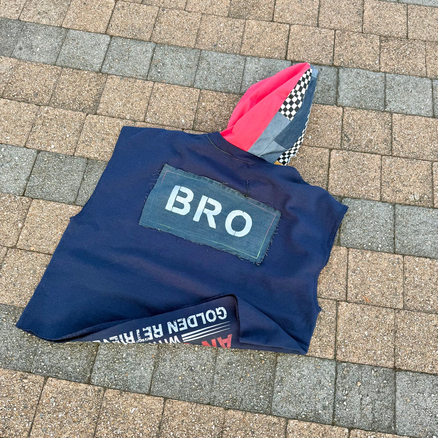Dog Hoodie CHILL BRO — Size L/XL