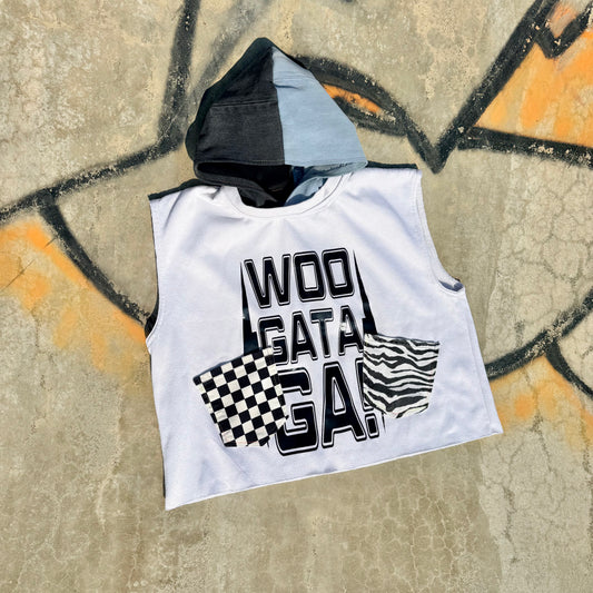 Dog Hoodie BLUE BOY — Size M/L