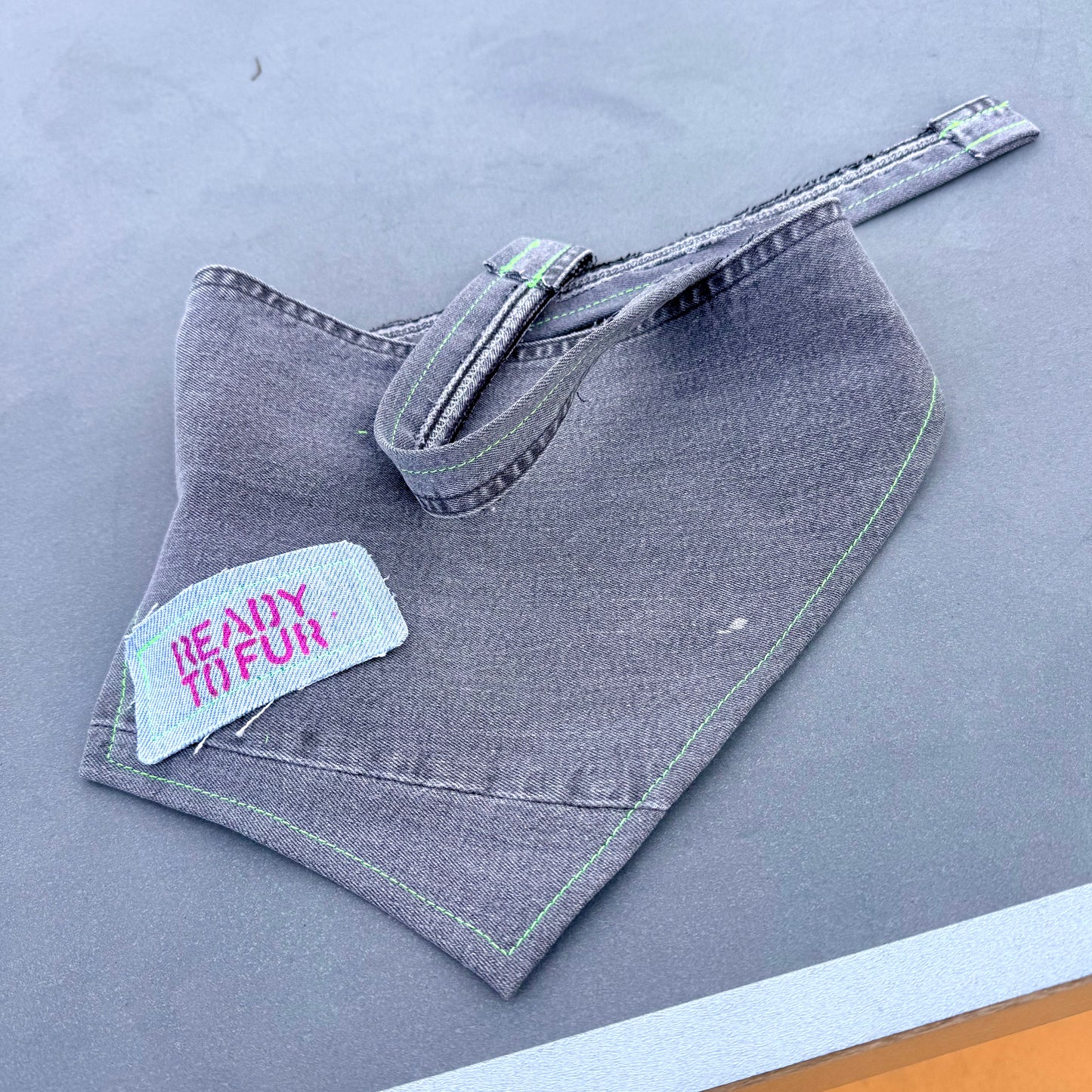 SLATE — Dog Bandana Size XL