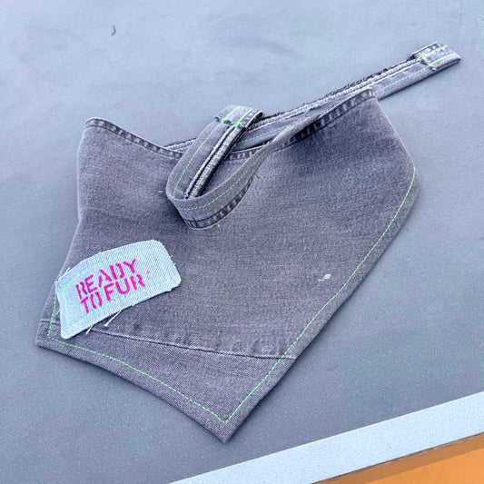 SLATE — Dog Bandana Size XL