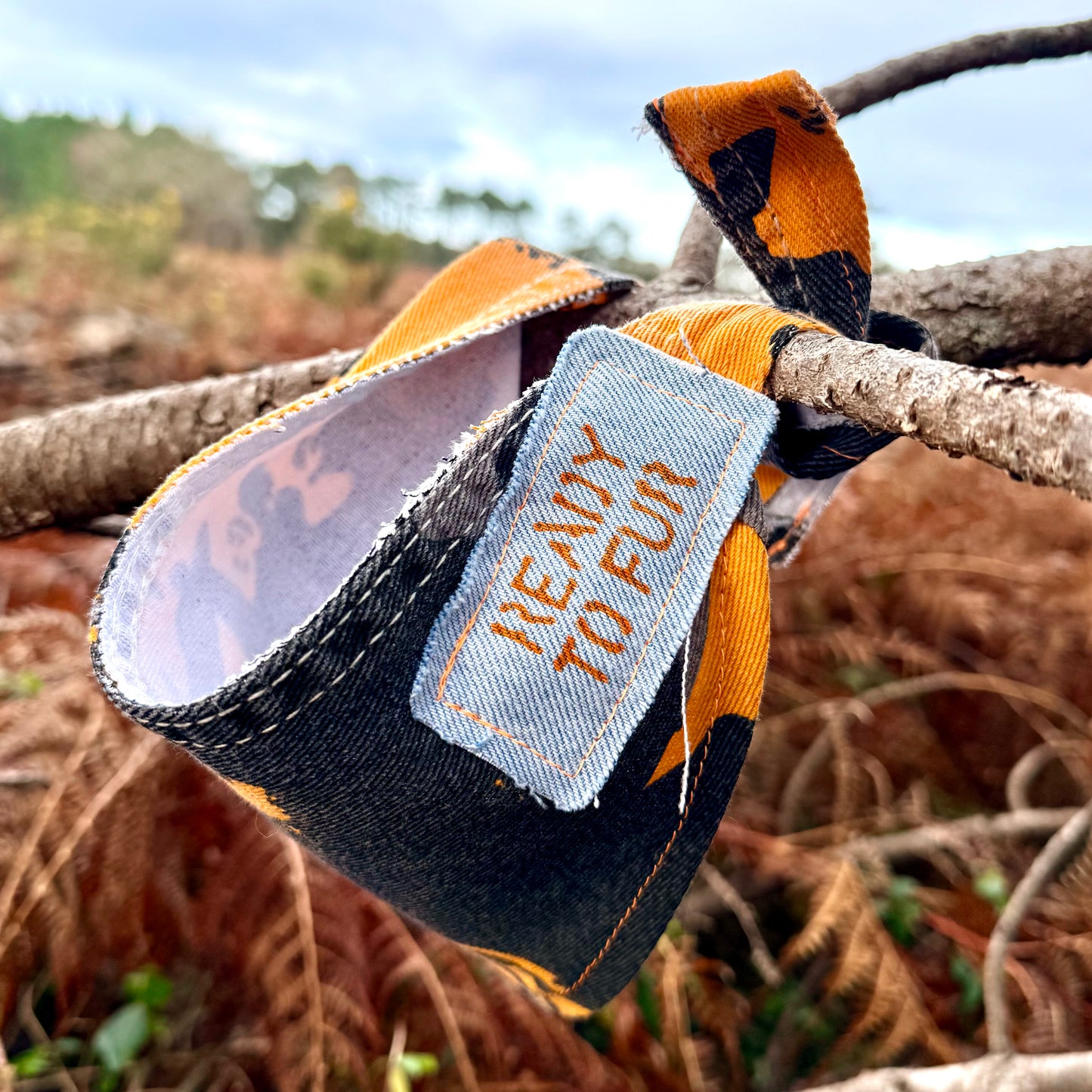 REBEL — Dog Bandana Size L