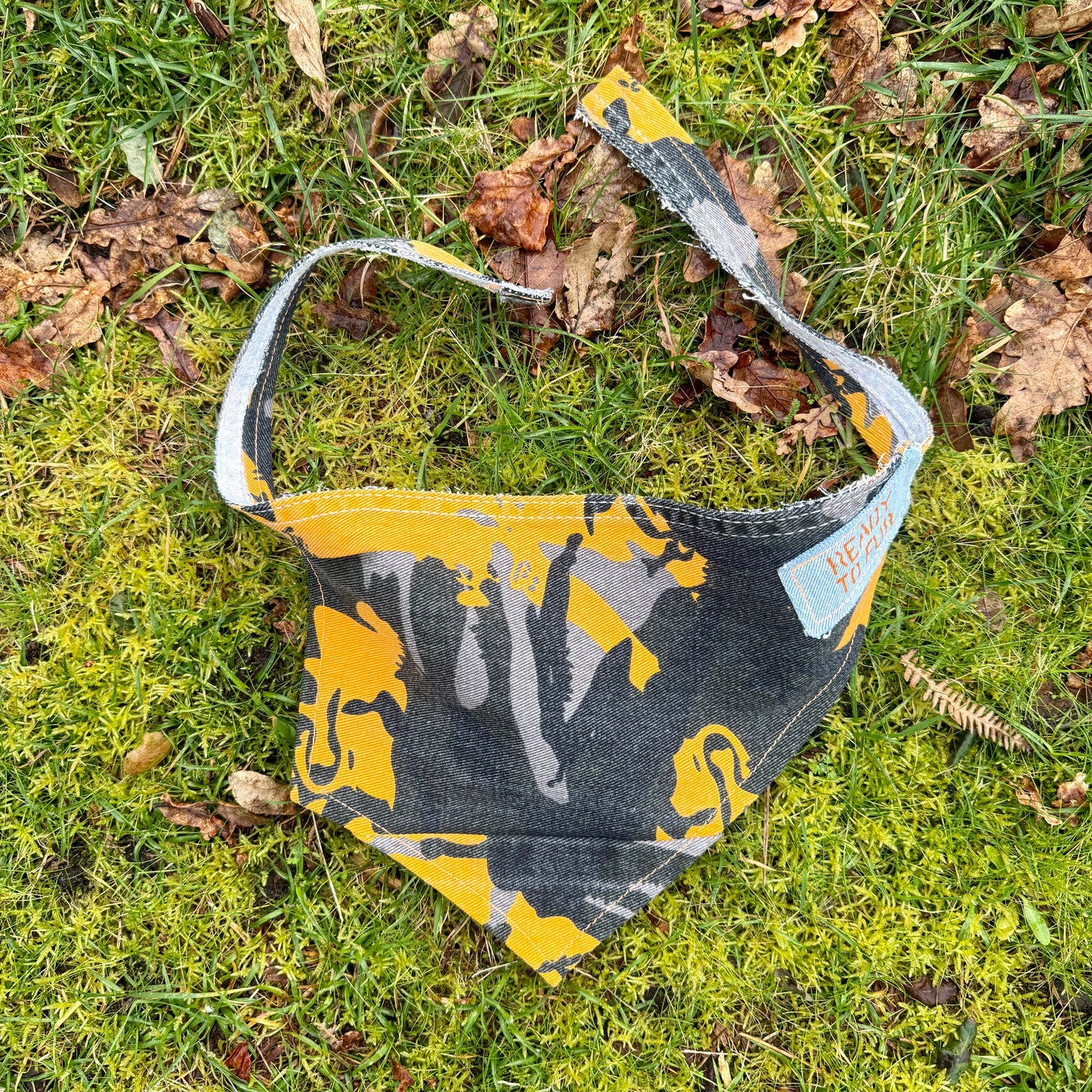 REBEL — Dog Bandana Size L