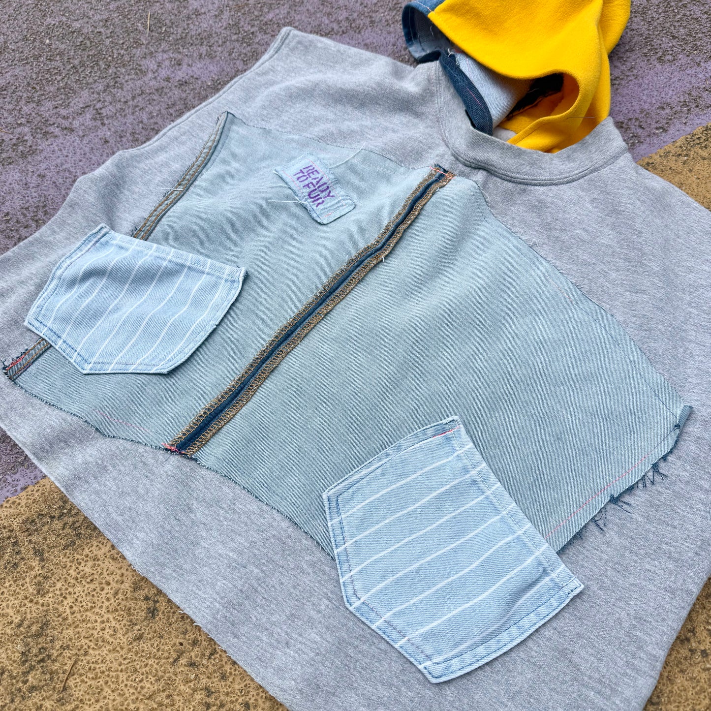 Dog Hoodie MISTY — Size M/L